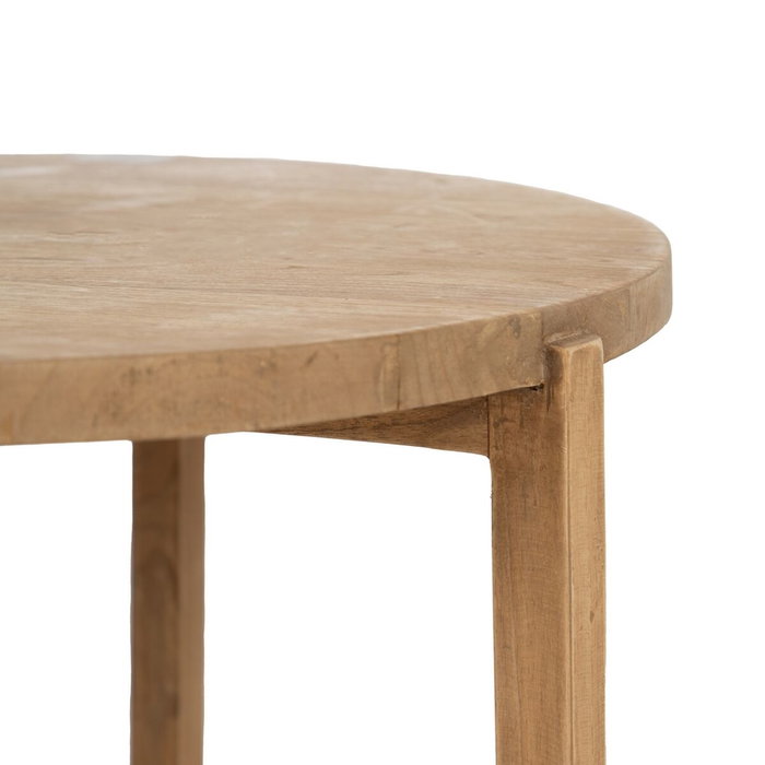 Table Basse Naturel 80 x 80 x 40 cm