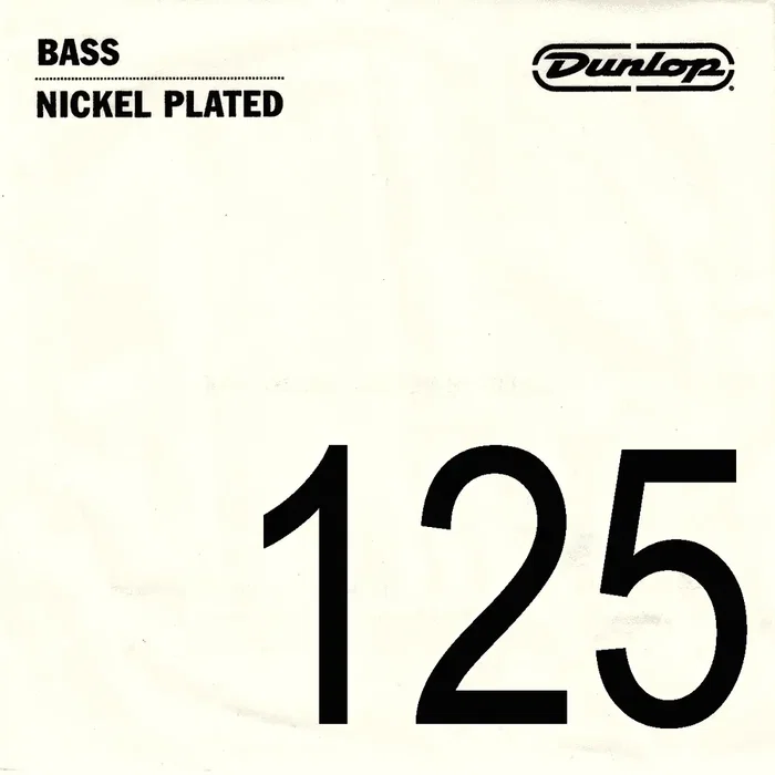 Dunlop Cordes de Basse Nickel Enroulé .125 Dunlopst - Corde individuelle Dunlop Cordes de Basse Nickel Enroulé .125 Dunlopst - Corde individuelle