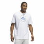 t-shirt de basket Adidas Hoops Emblem Graphic