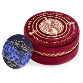 GIRATIEMPOS Coffret à bijoux velours Harry Potter - Boîte à musique décorative thème Poudlard - 100% Polyester