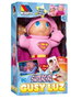 Molto - Poupée lumineuse Supergirl avec éclairage, 28 cm, fonctionne sur pile AA (incluse), jouet en tissu