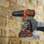 Black + Decker BDCHD18S32-QW Perceuse à percussion sans fil 18V avec batterie 1,5Ah et 32 accessoires