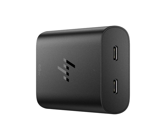 HP Chargeur pour ordinateur portable 65 W GaN USB-C Noir