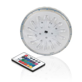 Gre Projecteur LED magnétique pour piscine 18 W 15 couleurs + blanc avec télécommande