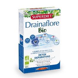 SUPERDIET Drainaflore 20 ampoules