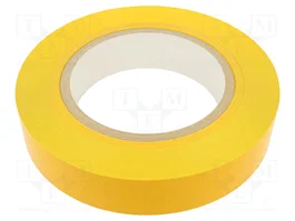 FATH Ruban de délimitation adhésif jaune 50m x 50mm