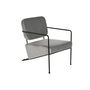 Siège DKD Home Decor Gris Métal 62 x 76 x 76 cm 55 x 71 x 72 cm