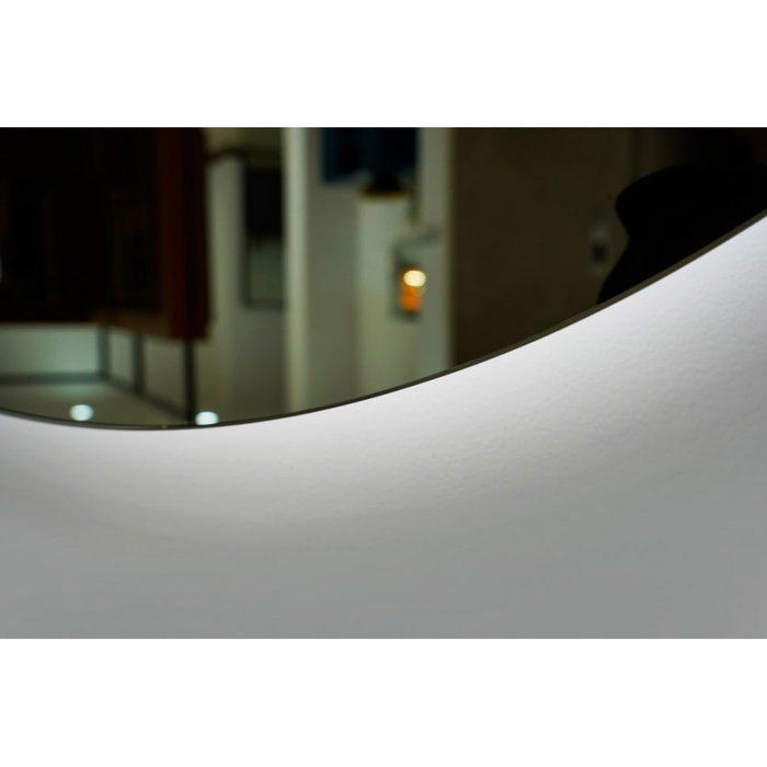 LIMEX Miroir de salle de bain "Lisboa" Ø80cm Blanc Froid avec Capteur Antivaho/On-Off LIMEX Miroir de salle de bain "Lisboa" Ø80cm Blanc Froid avec Capteur Antivaho/On-Off