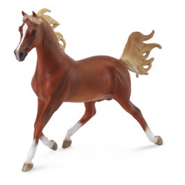 COLLECTA Étalon Arabe Alezan 1:12 Deluxe
