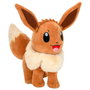 JAZWARES Peluche Eevee Pokémon 20 cm - Peluche Officielle