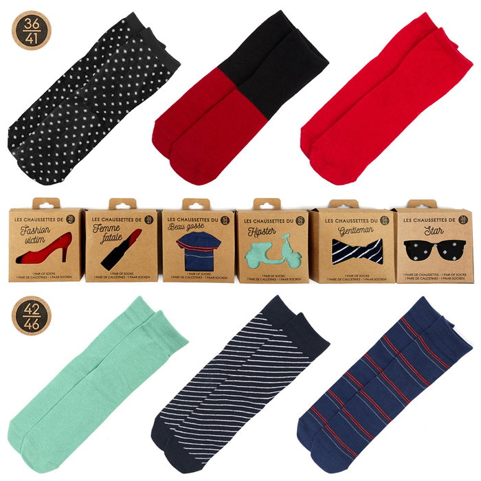 The Concept Factory Chaussettes Adulte Unisexe