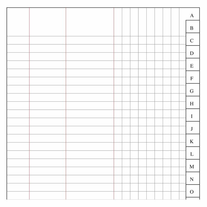 DOHE Cahier Gris clair 1/4 24 Volets (10 Unités)