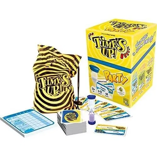 Asmodée - Jeu de société Repos Production Time's Up! Party - Version Jaune - 4 à 12 joueurs - A partir de 12 ans - 40 min - 836 personnalités - Français