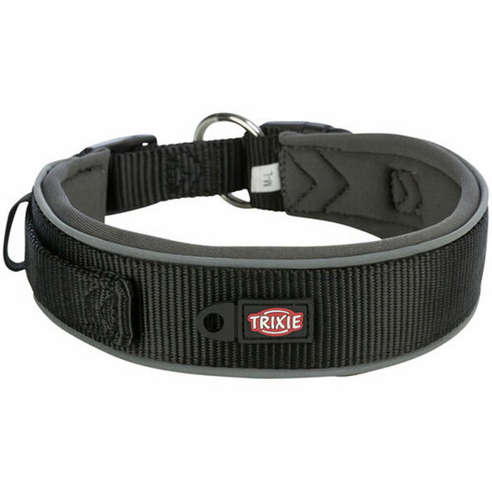 Collier pour Chien Trixie Premium Noir Graphite M/L 40-48 cm