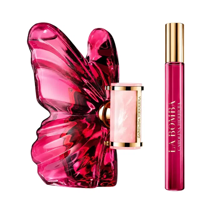 Carolina Herrera Set La Bomba Eau De Parfum pour Femme 80 ml + 10 ml Carolina Herrera Set La Bomba Eau De Parfum pour Femme 80 ml + 10 ml