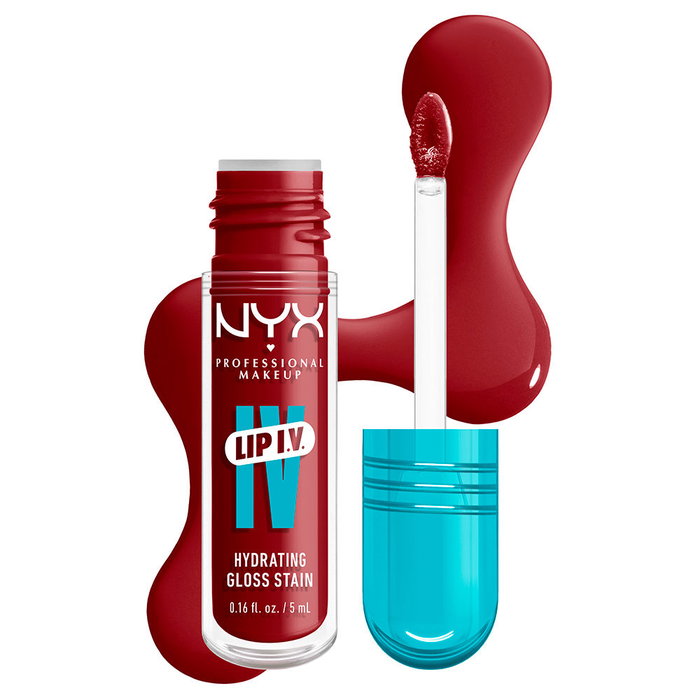 NYX Professional Makeup Gloss LIP IV #13 Cranberry Splash 5 ml Rouge à lèvres brillant hydratant longue durée NYX Professional Makeup Gloss LIP IV #13 Cranberry Splash 5 ml Rouge à lèvres brillant hydratant longue durée