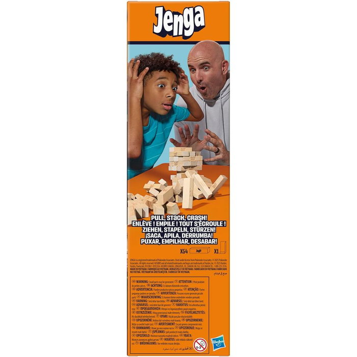 Hasbro Jenga - Jeu de société de tour de blocs