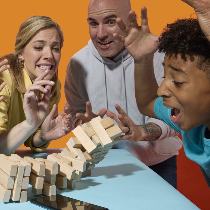 Hasbro Jenga - Jeu de société de tour de blocs
