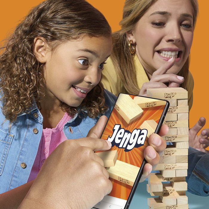 Hasbro Jenga - Jeu de société de tour de blocs