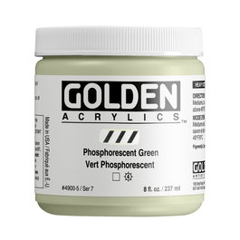 Golden Peinture Acrylique Heavy Body Vert Phosphorescent 237 ml