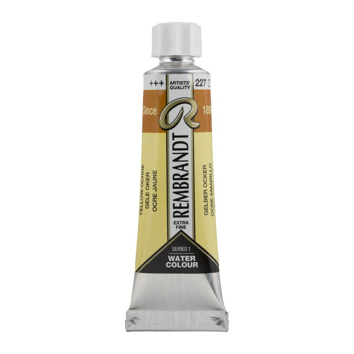 Rembrandt Aquarelle Jaune Ocre 227 en tube de 10 ml Rembrandt Aquarelle Jaune Ocre 227 en tube de 10 ml