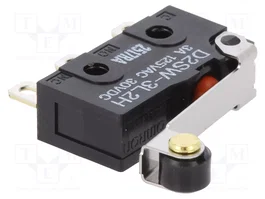 Aratas (Formerly Omron Components) Microcommutateur SNAP ACTION SPDT avec levier à rouleau D2SW-3L2H