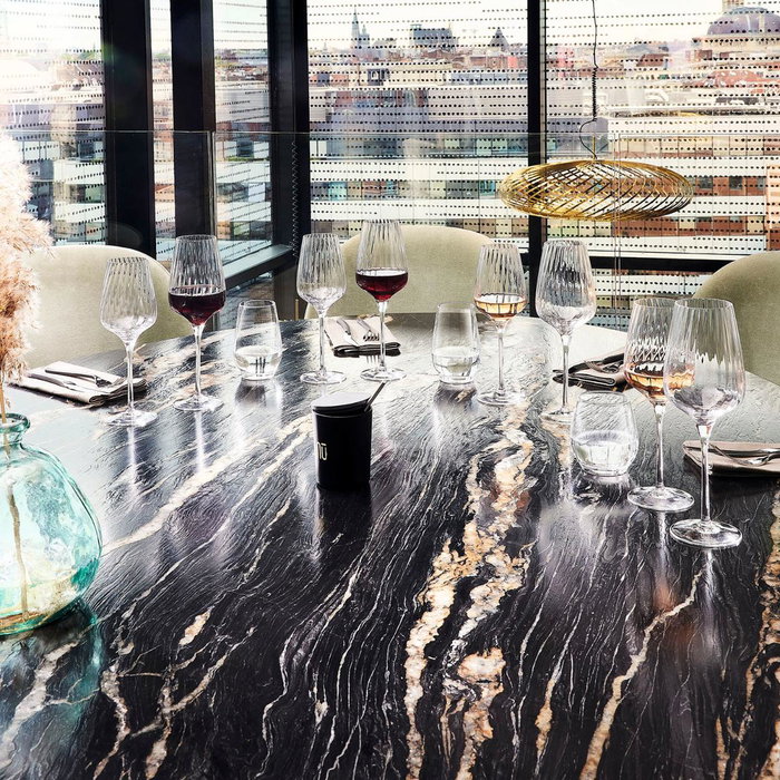 Set de verres à vin Chef & Sommelier Symetrie Transparent verre 350 ml Vin 6 Unités
