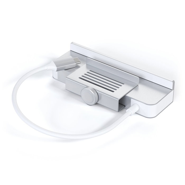 Satechi USB-C Clamp Hub pour iMac 24 pouces, Argent Satechi USB-C Clamp Hub pour iMac 24 pouces, Argent