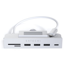 Satechi USB-C Clamp Hub pour iMac 24 pouces, Argent
