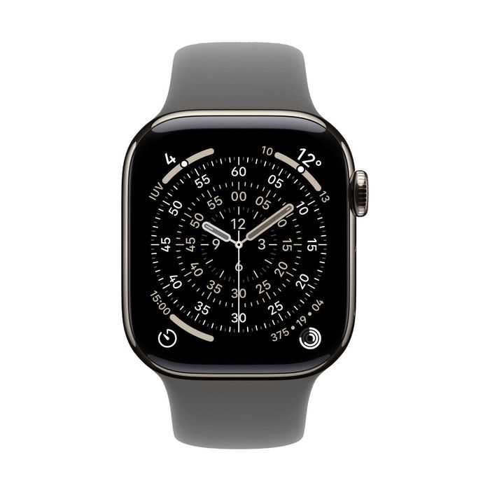 Montre intelligente Apple MF8N4QL/A Gris 1,77"