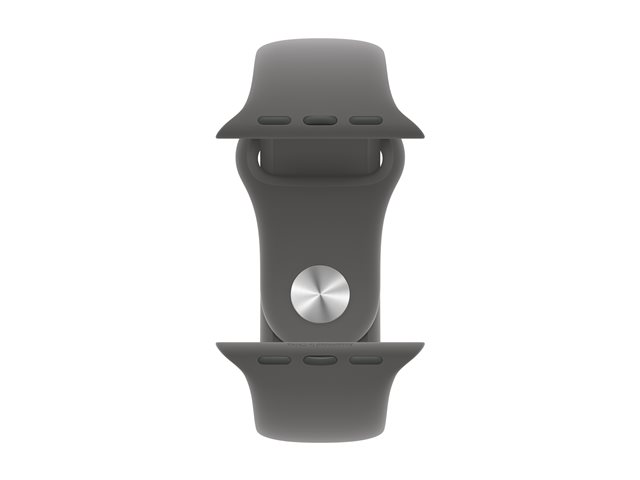 Apple Watch Series 11 GPS + Cellular - Titane naturel - Bracelet Sport Gris pierre - 42 mm