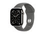 Apple Watch Series 11 GPS + Cellular - Titane naturel - Bracelet Sport Gris pierre - 42 mm