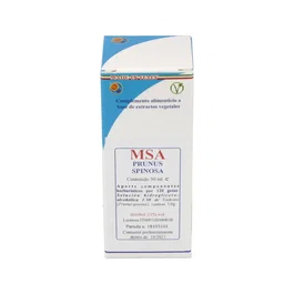 Herboplanet Msa Prunus Spinosa Yemas 50 ml - Complément alimentaire gemmothérapie
