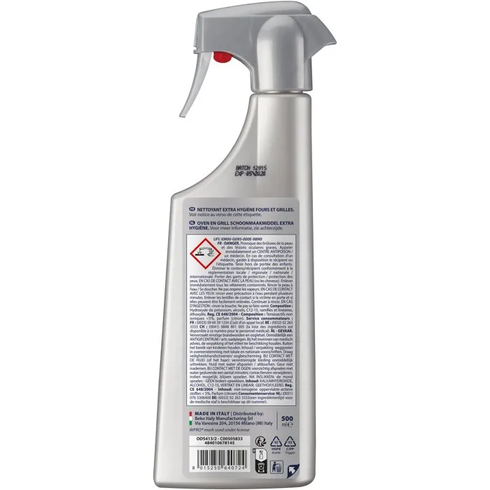WPRO Tuyau de gaz inox TBV150 Propane/Butane 1,5 m WPRO Tuyau de gaz inox TBV150 Propane/Butane 1,5 m