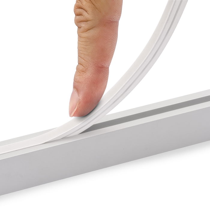 Emuca Kit barre pour armoire Luxe, ruban LED 4,5x8 Neonlynx V, détecteur de mouvement RF Smart et convertisseur Smart (24V DC), longueur 900mm, Lumière blanche chaude 2.700K, Aluminium et Plastique, Anodisé mat Emuca Kit barre pour armoire Luxe, ruban LED 4,5x8 Neonlynx V, détecteur de mouvement RF Smart et convertisseur Smart (24V DC), longueur 900mm, Lumière blanche chaude 2.700K, Aluminium et Plastique, Anodisé mat