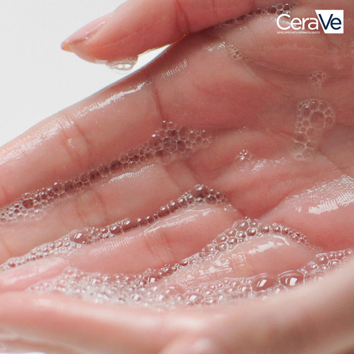 Cerave Gel Nettoyant Moussant 473 ml pour Peaux Normales à Mixtes et Sensibles