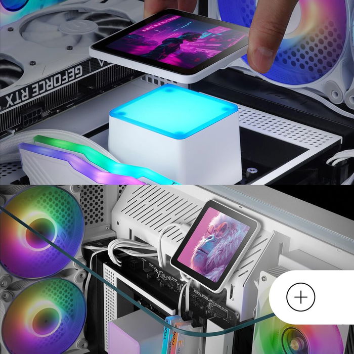 Ventilateur CPU Mars Gaming MLVISIONPRO240W