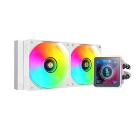 Mars Gaming ML-VISIONPRO240 Kit de refroidissement liquide blanc avec écran IPS 4 pouces