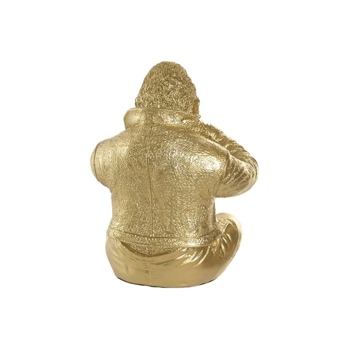 Home ESPRIT Figurine Décorative Gorille Dorée (3 Unités) Home ESPRIT Figurine Décorative Gorille Dorée (3 Unités)