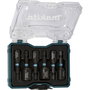 Makita Jeu de douilles 6 pièces 1/4'' hexagonale IMPACT BLACK