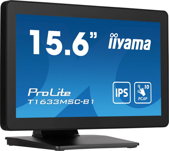 iiyama Moniteur tactile 15,6 pouces PCAP IPS Noir iiyama Moniteur tactile 15,6 pouces PCAP IPS Noir