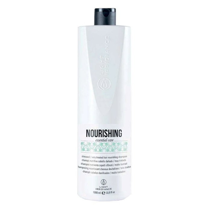 Light Irradiance Shampooing Cheveux Abîmés ou Traités Nourishing Essential Care 1000ml Light Irradiance Shampooing Cheveux Abîmés ou Traités Nourishing Essential Care 1000ml