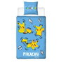Pokémon Parure de lit Pikachu Bleu