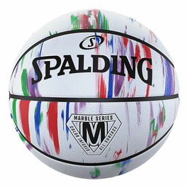 Ballon de basket Spalding Spalding Marble Series Blanc 5