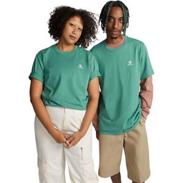 T-shirt à manches courtes homme Converse Classic Fit Left Chest Star Chevron Olive