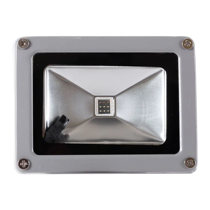 Proyector LED RGB, 10W 800Lm, IP65, 30.000h, avec télécommande, pour intérieur et extérieur