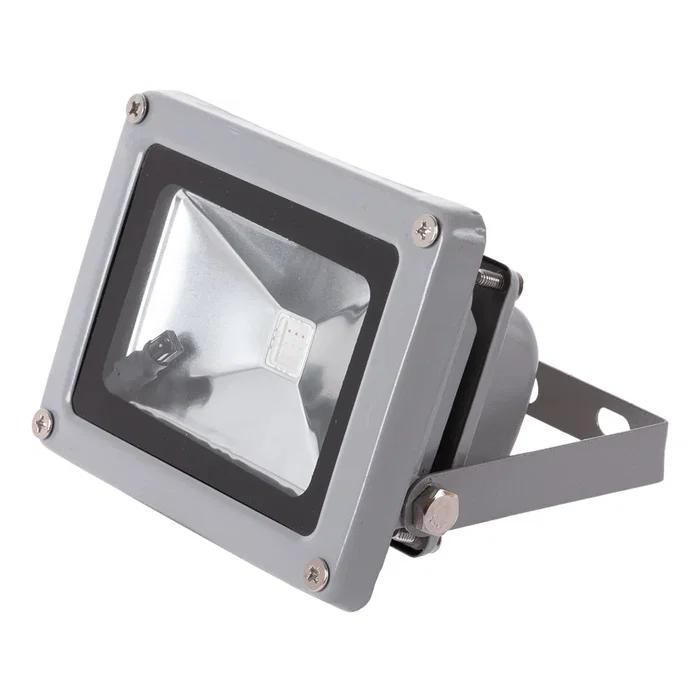 Proyector LED RGB, 10W 800Lm, IP65, 30.000h, avec télécommande, pour intérieur et extérieur