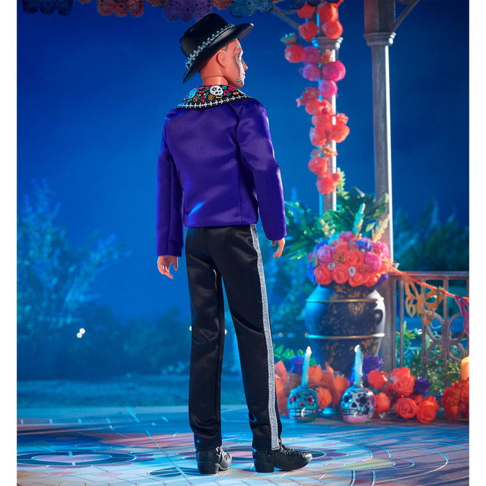 Barbie - Poupée Ken Collection Signature Jour des Morts HJX15 - Mattel - Costume satin tradition - Âge +6 ans