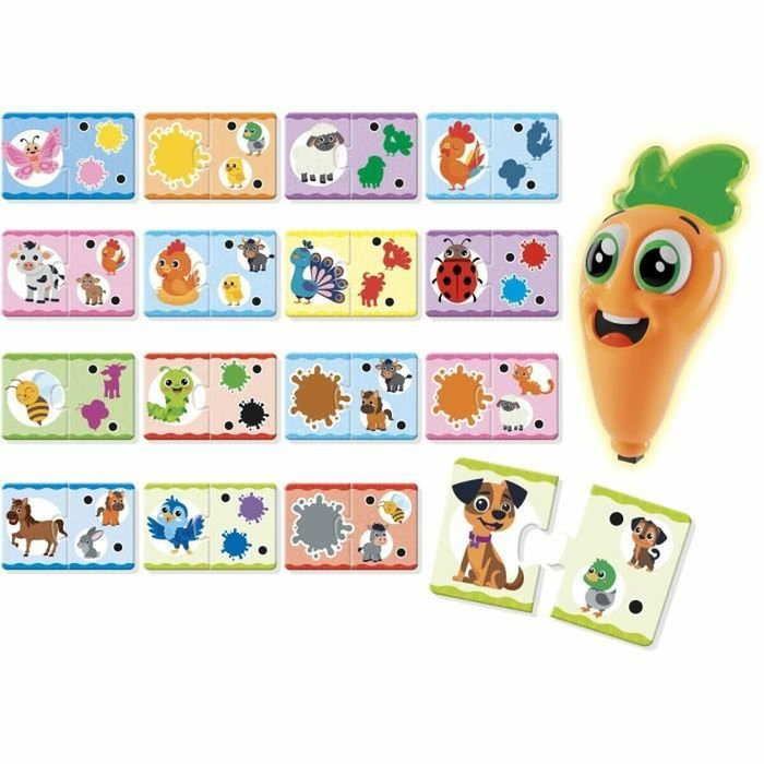 Lisciani Giochi La Ferme - Stylo parlant CAROTINA BABY interactif de découverte Lisciani Giochi La Ferme - Stylo parlant CAROTINA BABY interactif de découverte