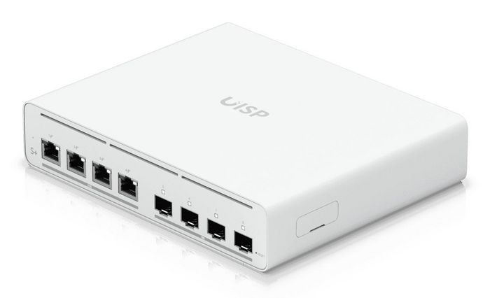Ubiquiti Switch PoE 2,5 GbE avec 4 ports RJ45 et 4 ports SFP+ Ubiquiti Switch PoE 2,5 GbE avec 4 ports RJ45 et 4 ports SFP+